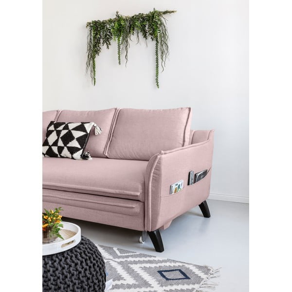 Ružičasta kutna garnitura Miuform Charming Charlie, lijevi kut-image-4