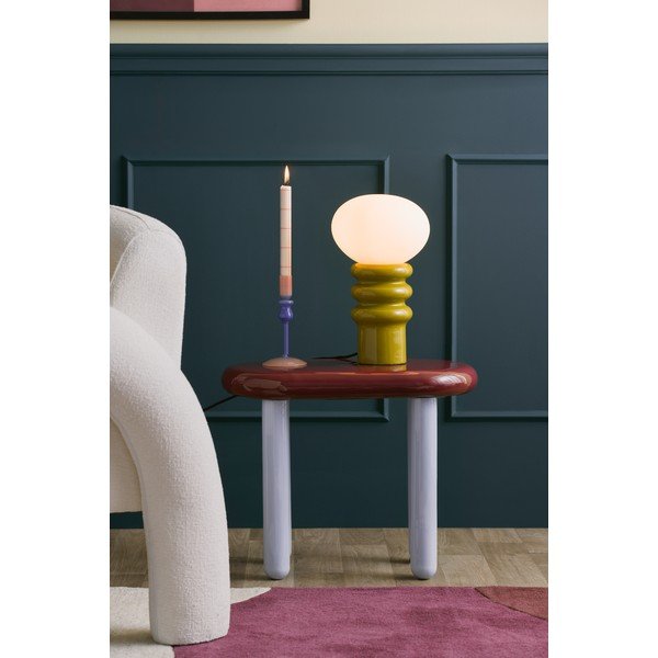 Kaki zelena stolna lampa keramička (visina 33,5 cm) Catania Aro – Leitmotiv-image-2