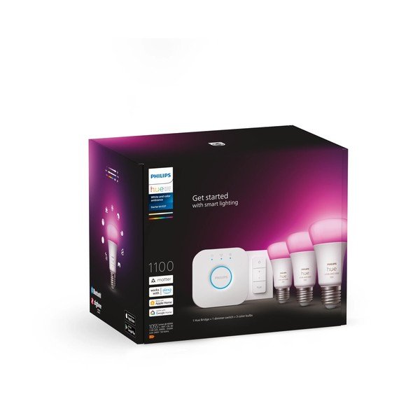 Pametni rasvjetni početni kit u setu 5 kom E27, 11 W White and color ambiance – Philips Hue-image-2