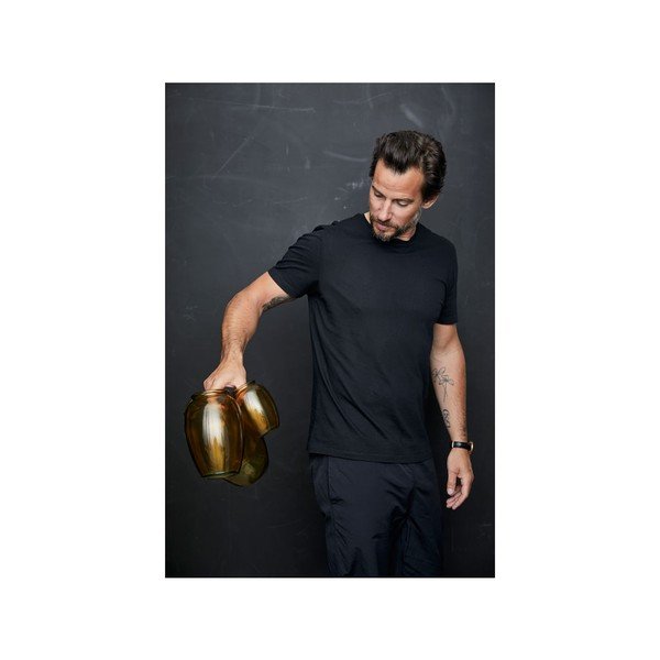 Vaza od žutog stakla Bitz Kusintha, ø 17,5 cm-image-2