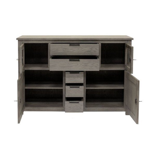 Cross Smoked komoda, 156x110x45 cm-image-4