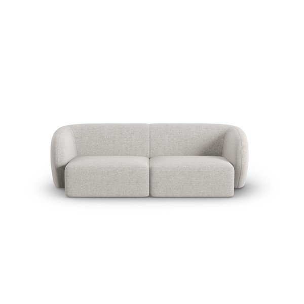 Svijetlo siva sofa od šenila 188 cm Paolo – Milo Casa