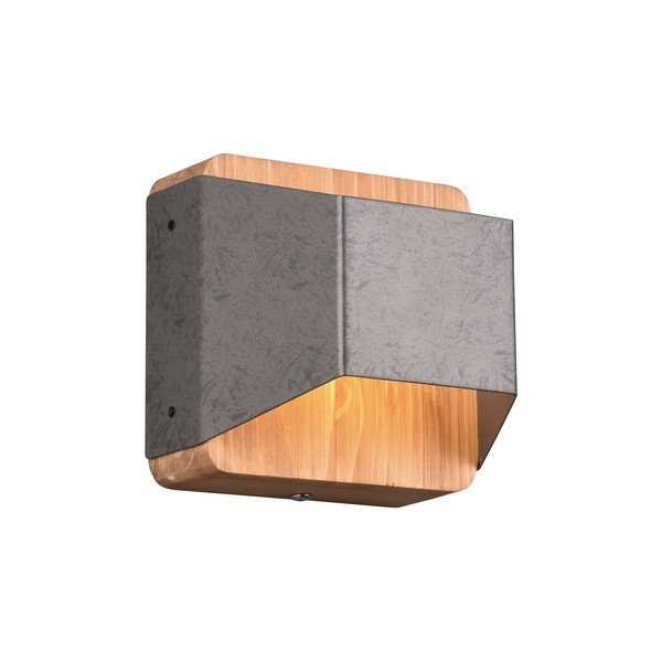 Siva LED zidna lampa s mogućnosti zatamnjivanja Arino – Trio-image-3