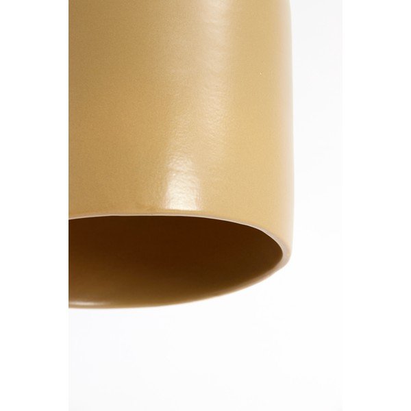 Smeđe stropno svjetlo s keramičkim sjenilom ø 18 cm Dena - Light & Living-image-4