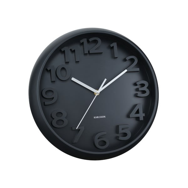 Zidni sat ø 33,5 cm Elevated Classic Numbers – Karlsson-image-2