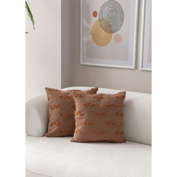 Ukrasne jastučnice u setu 2 kom 43x43 cm Tuffet – Mioli Decor-image-1