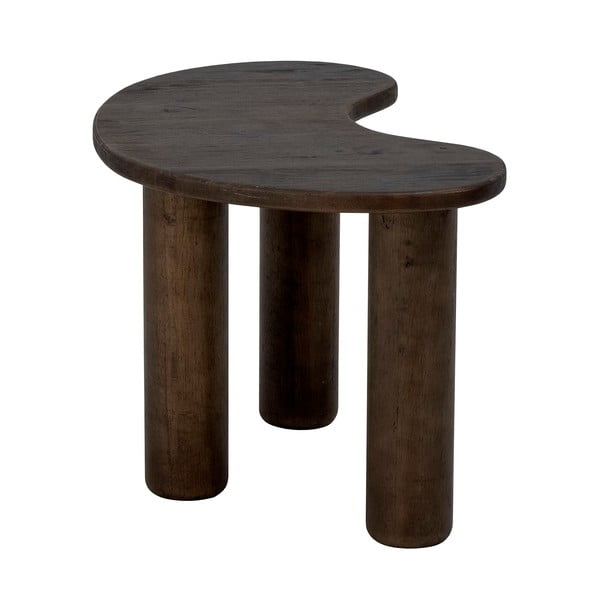 Tamno smeđi stolić za kavu od masivnog kaučuka 36x53 cm Luppa – Bloomingville-image-3