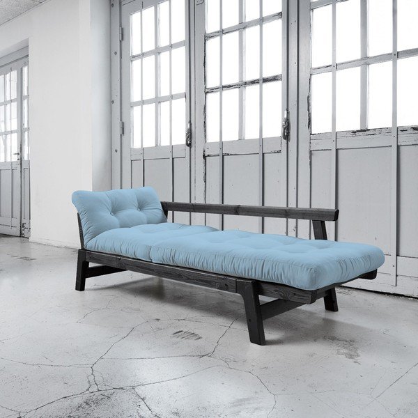 Sofa na razvlačenje Karup Step Black / Celeste-image-2