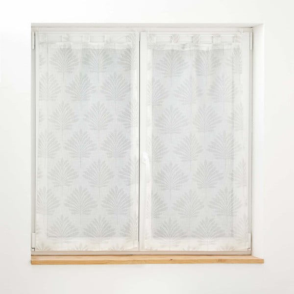 Bijele prozirne zavjese u setu 2 kom 60x90 cm Levita – douceur d'intérieur