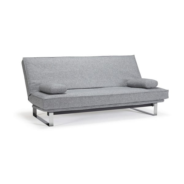 Sivi podesivi kauč na razvlačenje Innovation Minimum Twisted Granite
