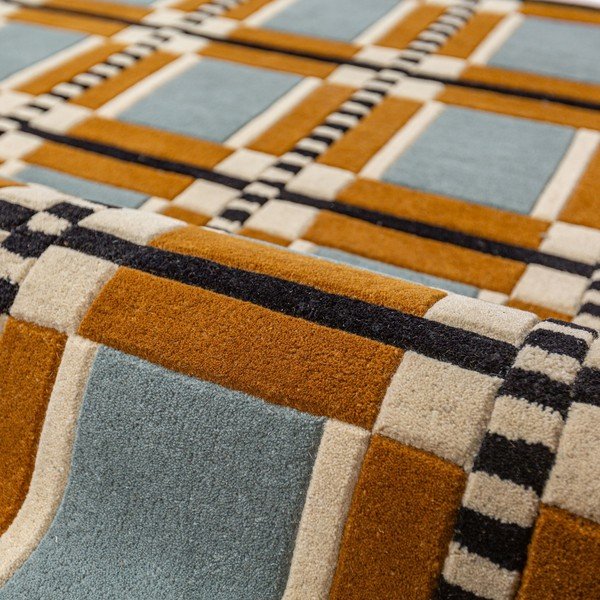 Ručno rađen vunen tepih 200x290 cm Quadro Wool – Flair Rugs-image-4