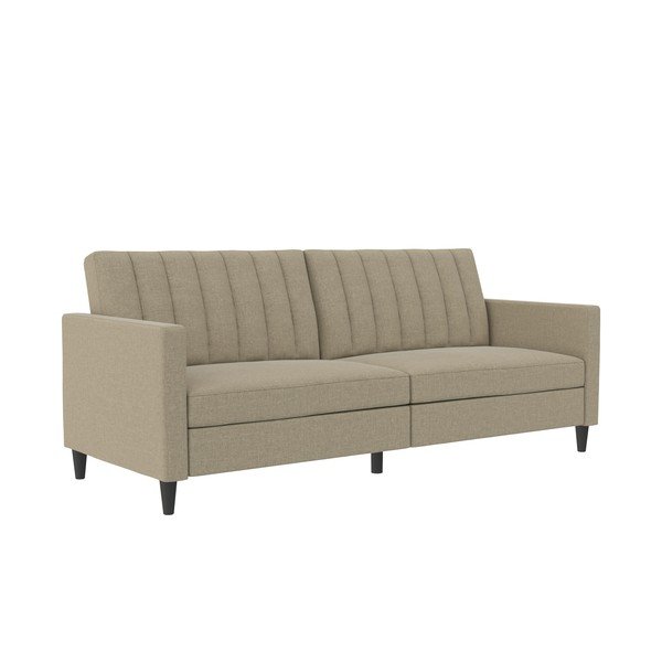 Bež sklopiva sofa 86 cm Celine – Støraa