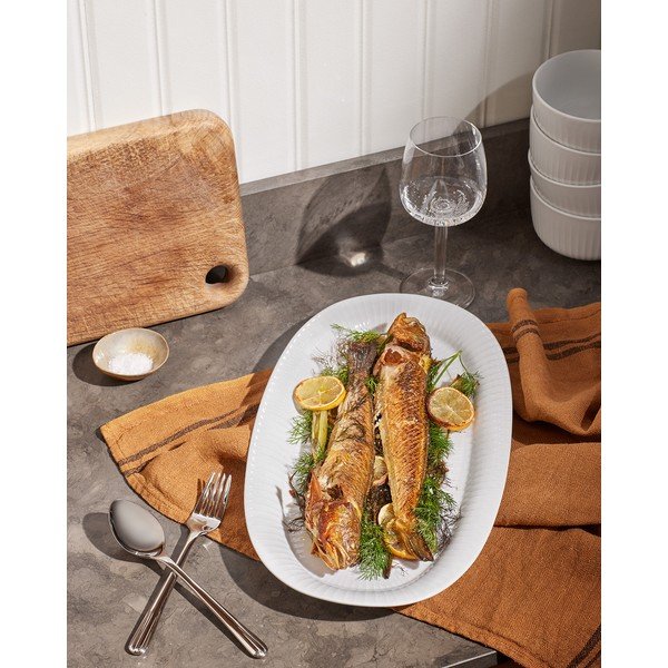 Porculanski pladanj 22,5x40 cm Hammershøi – Kähler Design-image-2