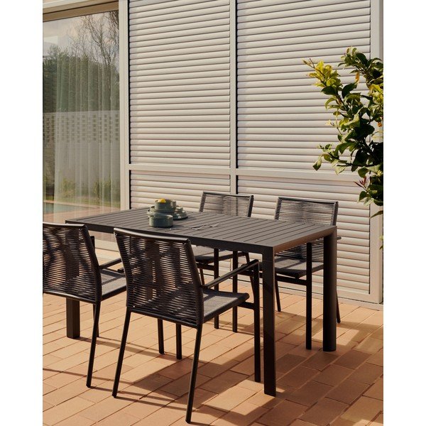Vrtni stol aluminijski 77x150 cm Culip – Kave Home-image-1