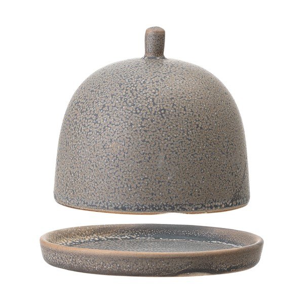 Siva keramička posuda za maslac Bloomingville Kendra-image-2