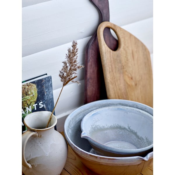 Bijeli keramički vrč Bloomingville Lavra, 1,8 l-image-2