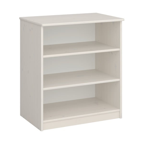 Bijeli dječji regal od borovine 64x72 cm Memphis - Tvilum-image-1