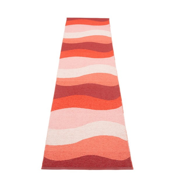 Crvena unutarnja i vanjska staza 70x300 cm Urvi Fire – Pappelina