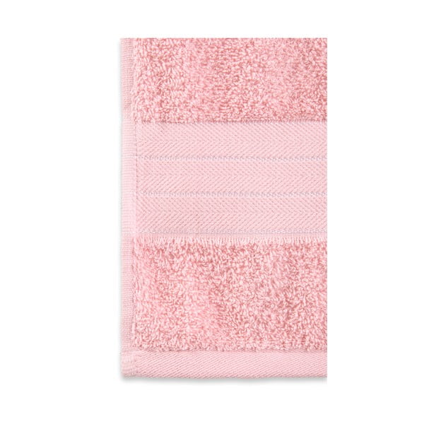 Ružičasti pamučni ručnici u setu 4 kom od frotira 50x100 cm – Good Morning-image-2
