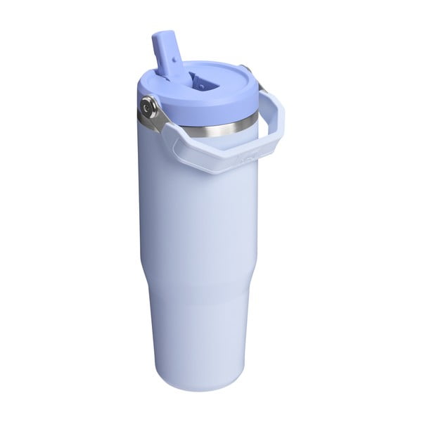 Ljubičasta termosica od nehrđajućeg čelika 890 ml IceFlow™ Flip Straw 2.0 Tumbler Dew Drop – Stanley-image-2
