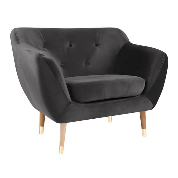 Siva fotelja Mazzini Sofas Amelie-image-4