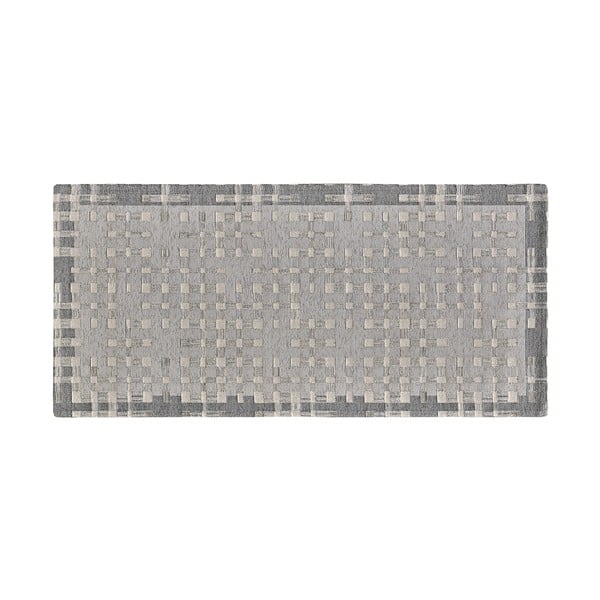 Siva periva staza 55x190 cm Dama Argento – Floorita