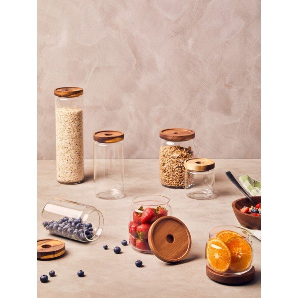 Staklena posuda za namirnice za čuvanje hrane Tromso – Premier Housewares-image-4
