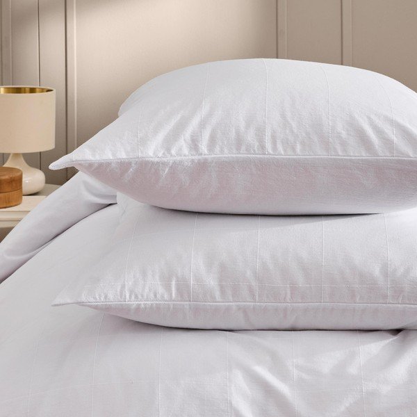 Bijela posteljina za bračni krevet/za produženi krevet 240x220 cm Linella – douceur d'intérieur-image-3