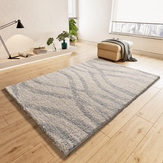 Svijetlo sivi/krem tepih 133x190 cm Helia – Universal