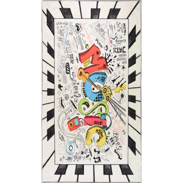 Periv dječji tepih 100x160 cm Musical – Vitaus