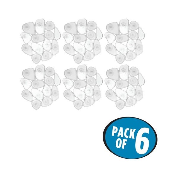 Set s 6 protukliznih podloga za kadu iDesign Pebblz-image-2