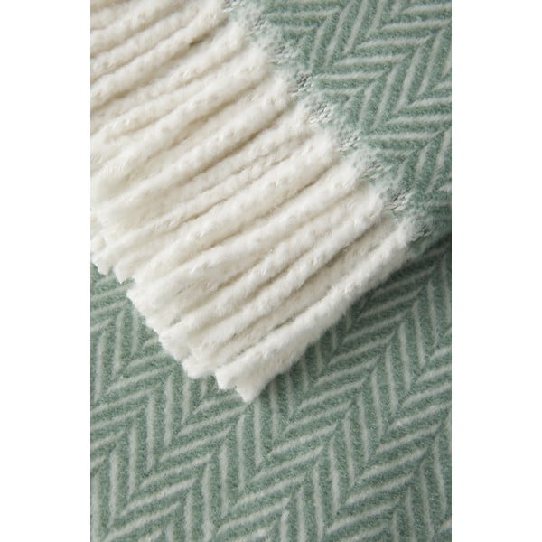 Svijetlozeleni pokrivač udio pamuka Euromant Skyline, 140 x 180 cm-image-2