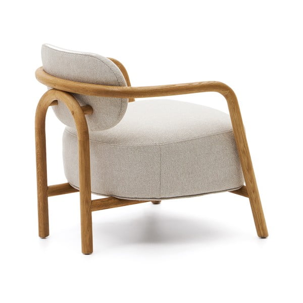 Bež fotelja Melqui – Kave Home-image-3
