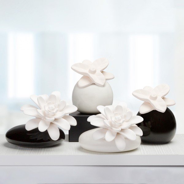 Bijeli keramički difuzor s mirisom vanilije Boles d´olor-image-3