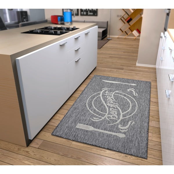 Sivo-bež tepih 92x150 cm Cucina – Hanse Home-image-1