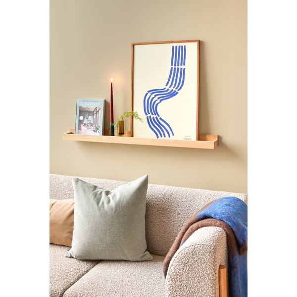 Polica za fotografije u dekoru hrasta u prirodnoj boji 120 cm Folk – Hübsch-image-4