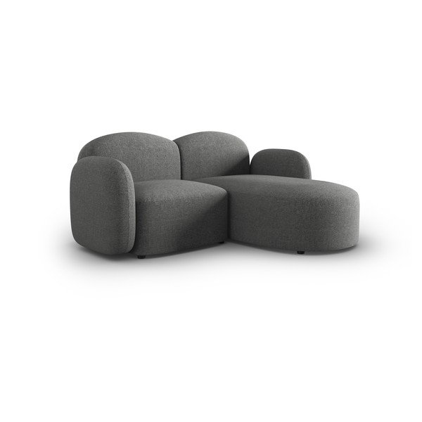 Tamno siva kutna garnitura (s desnim kutom) Blair – Micadoni Home-image-2