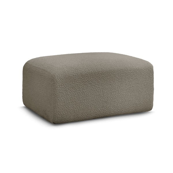 Sivi/smeđi tabure od bouclé tkanine Tina – Bobochic Paris-image-3