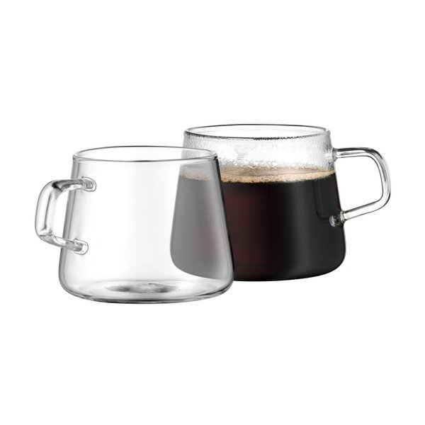 Set od 2 staklene WMF šalice za kavu