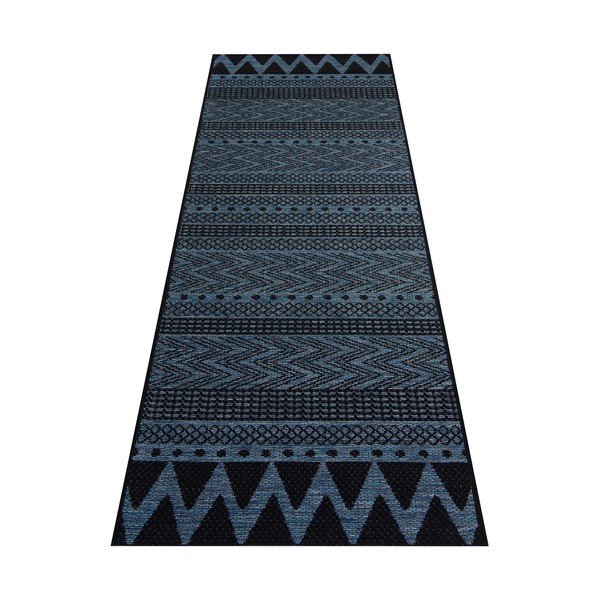 Tamnoplavi vanjski tepih NORTHRUGS Sidon, 70 x 200 cm-image-2