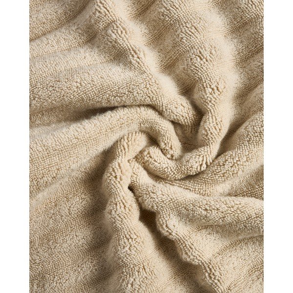 Bež pamučan ručnik od frotira 50x90 cm Navira – Kave Home-image-4