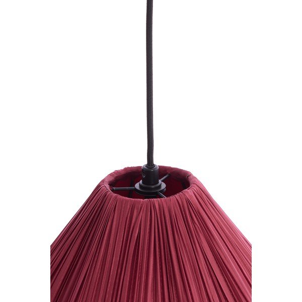 Bordo viseća svjetiljka s tekstilnim sjenilom ø 12 cm Verita – Light & Living-image-3