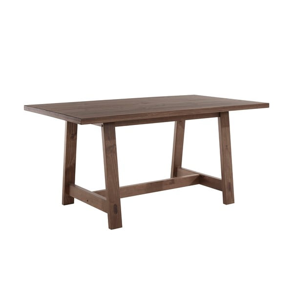 Smeđi blagovaonski stol od masivnog bora 90x160 cm Derby – Støraa-image-1
