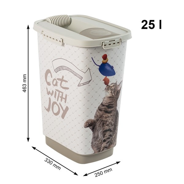 Posuda za suhu hranu za ljubimce 25 l Cody – Rotho-image-3