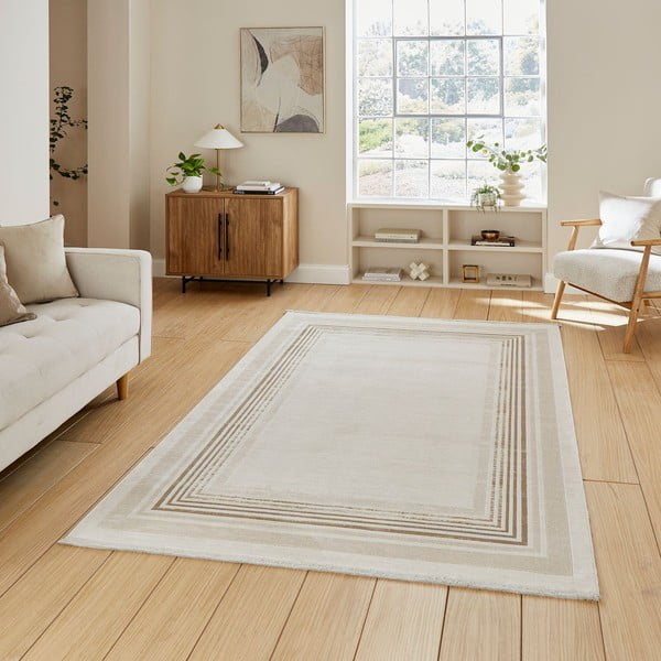 Bež/krem tepih 80x150 cm Mirage Cream – Think Rugs-image-1