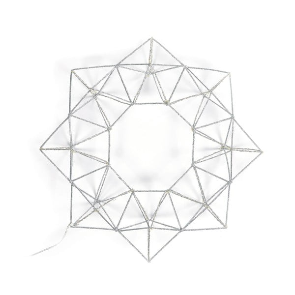 Svijetlo sivi svjetlosni ukras Mishell – Kave Home