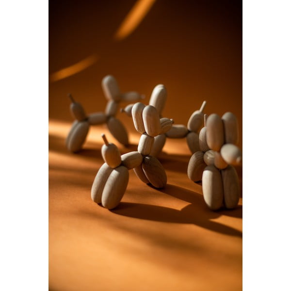 Kipić od masivnog drveta (visina 14,5 cm) Ballon Dog – Boyhood-image-3