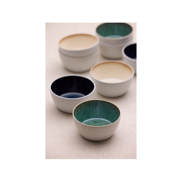 Bijela/zelena zdjelica od kamenine 400 ml Gastro White/Green – Bitz-image-4