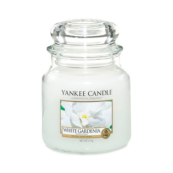Mirisna svijeća vrijeme gorenja 65 h White Gardenia – Yankee Candle