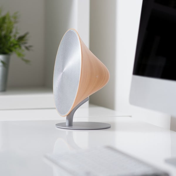 Smeđe-sivi veliki Bluetooth zvučnik Gingko Halo-image-1